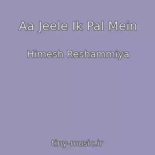 کاور آهنگ Aa Jeele Ik Pal Mein از Himesh Reshammiya