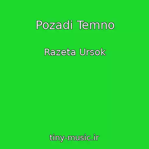 کاور آهنگ Pozadi Temno از Razeta Ursok