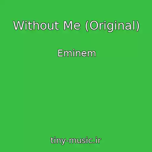 کاور آهنگ Without Me (Original) از Eminem