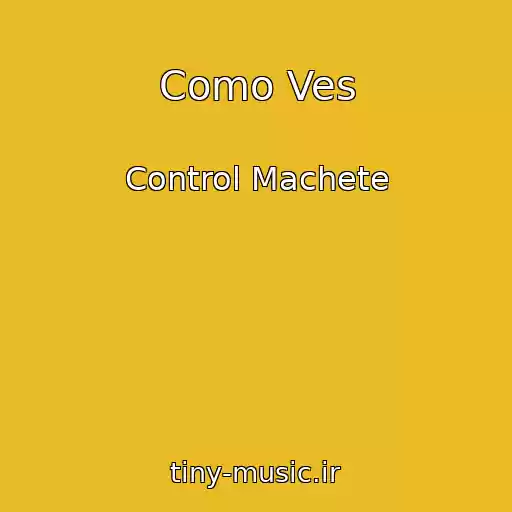 کاور آهنگ Como Ves از Control Machete