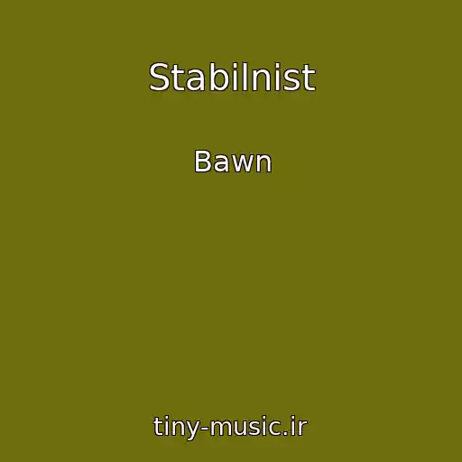 کاور آهنگ Stabіlnіst از Bawn