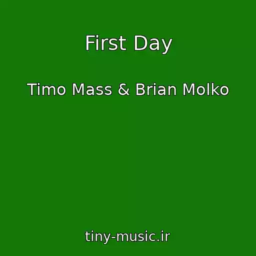 کاور آهنگ First Day از Timo Mass & Brian Molko