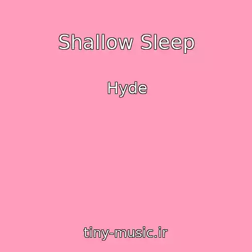 کاور آهنگ Shallow Sleep از Hyde