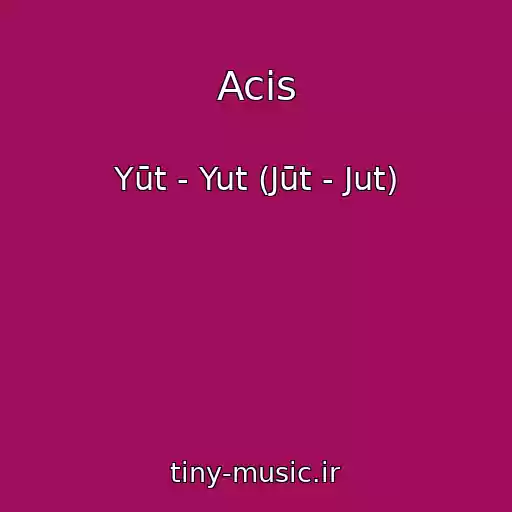 کاور آهنگ Acis از Yūt - Yut (Jūt - Jut)