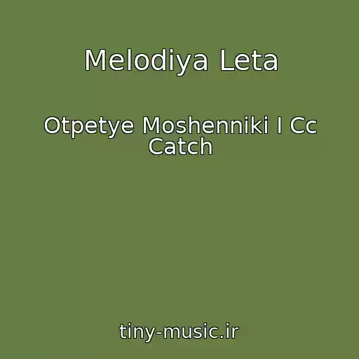 کاور آهنگ Melodiya Leta از Otpetye Moshenniki I Cc Catch