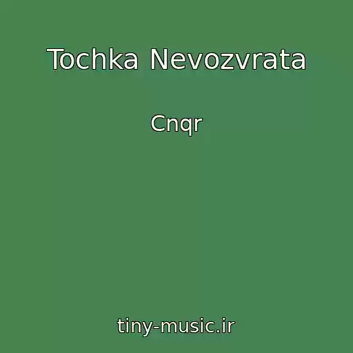 کاور آهنگ Tochka Nevozvrata از Cnqr
