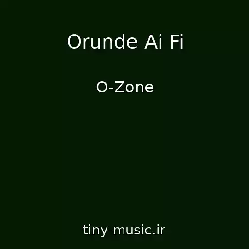 کاور آهنگ Orunde Ai Fi از O-Zone