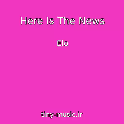 کاور آهنگ Here Is The News از Elo