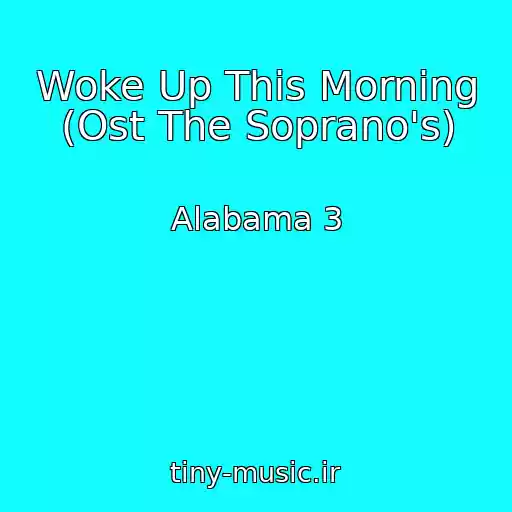 کاور آهنگ Woke Up This Morning (Ost The Soprano's) از Alabama 3
