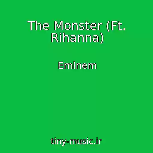 کاور آهنگ The Monster (Ft. Rihanna) از Eminem