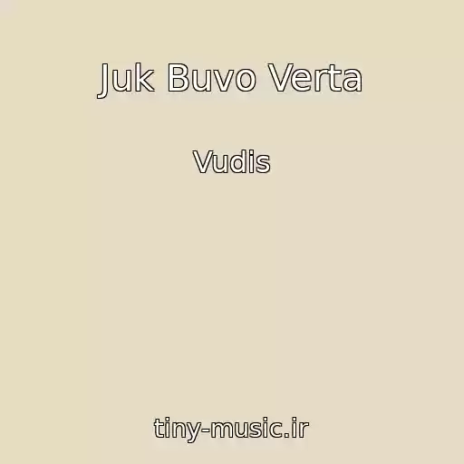 کاور آهنگ Juk Buvo Verta از Vudis