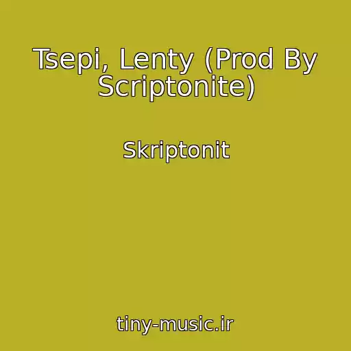 کاور آهنگ Tsepi, Lenty (Prod By Scriptonite) از Skriptonit