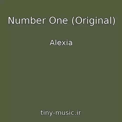 کاور آهنگ Number One (Original) از Alexia