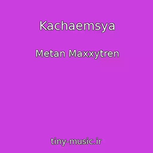 کاور آهنگ Kachaemsya از Metan Maxxytren
