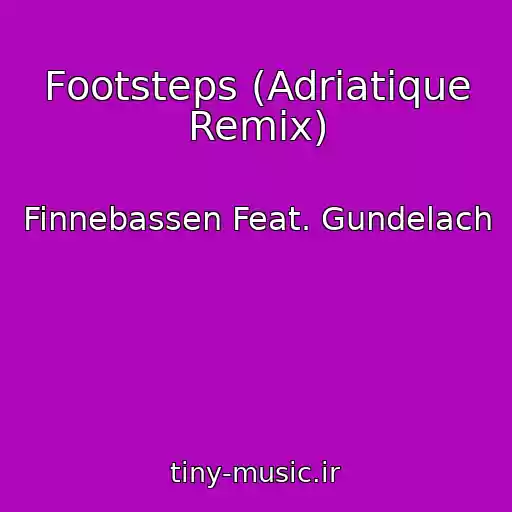کاور آهنگ Footsteps (Adriatique Remix) از Finnebassen Feat. Gundelach