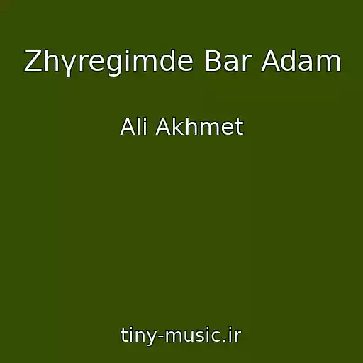 کاور آهنگ Zhүregіmde Bar Adam از Ali Akhmet