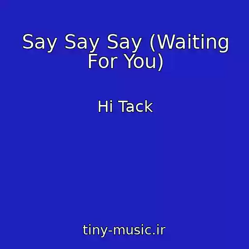 کاور آهنگ Say Say Say (Waiting For You) از Hi Tack