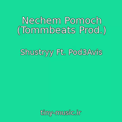 کاور آهنگ Nechem Pomoch (Tommbeats Prod.) از Shustryy Ft. Pod3Avis