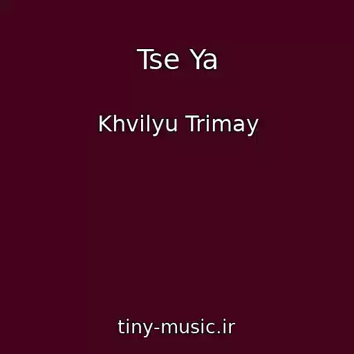 کاور آهنگ Tse Ya از Khvilyu Trimay