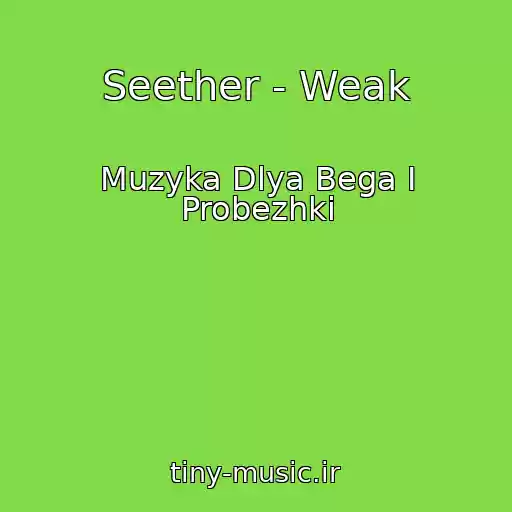 کاور آهنگ Seether - Weak از Muzyka Dlya Bega I Probezhki
