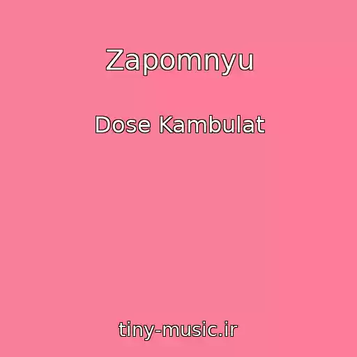 کاور آهنگ Zapomnyu از Dose Kambulat