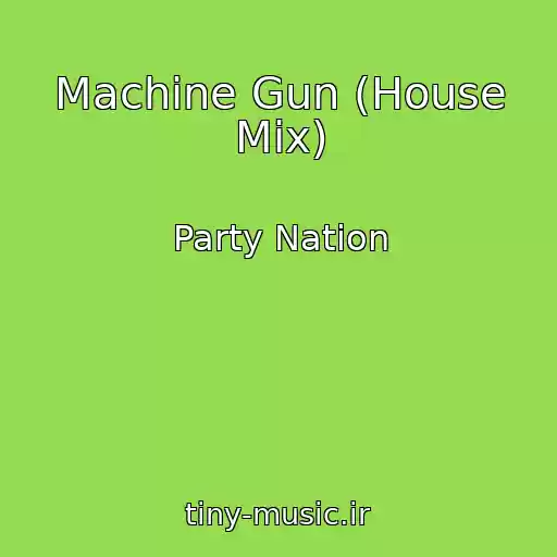 کاور آهنگ Machine Gun (House Mix) از Party Nation