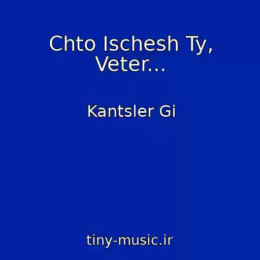کاور آهنگ Chto Ischesh Ty, Veter... از Kantsler Gi