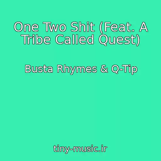 کاور آهنگ One Two Shit (Feat. A Tribe Called Quest) از Busta Rhymes & Q-Tip