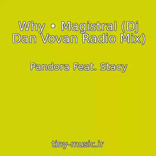 کاور آهنگ Why • Magistral (Dj Dan Vovan Radio Mix) از Pandora Feat. Stacy