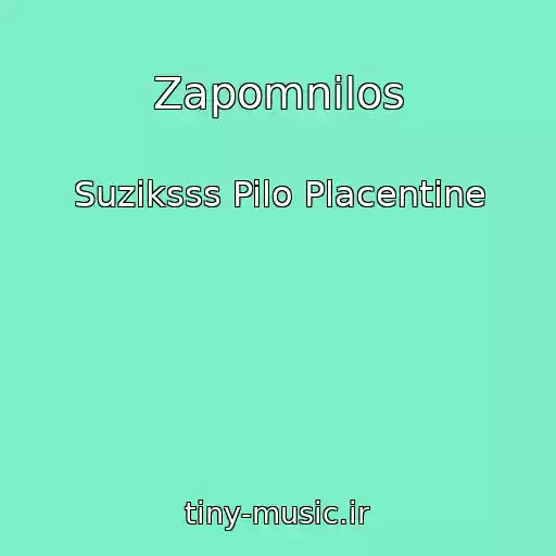 کاور آهنگ Zapomnilos از Suziksss Pilo Placentine