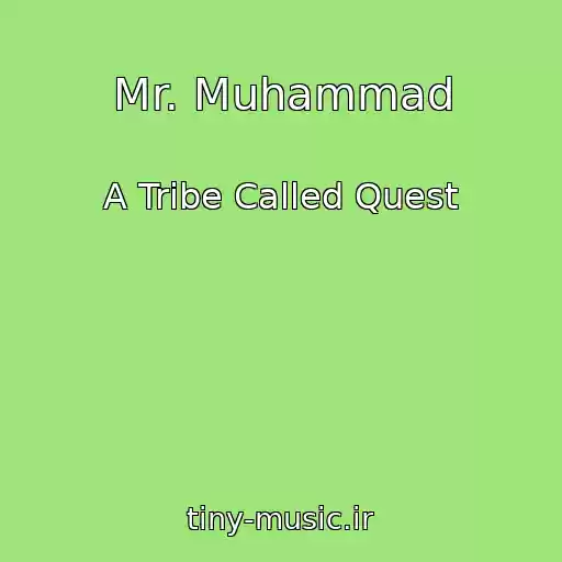 کاور آهنگ Mr. Muhammad از A Tribe Called Quest