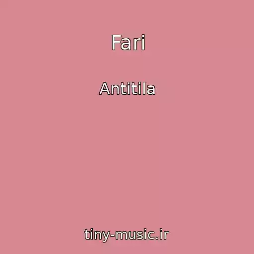 کاور آهنگ Fari از Antitіla