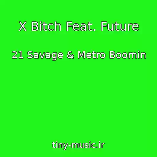 کاور آهنگ X Bitch Feat. Future از 21 Savage & Metro Boomin