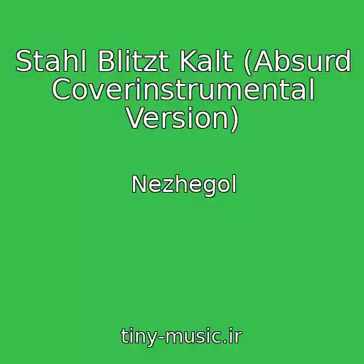 کاور آهنگ Stahl Blitzt Kalt (Absurd Coverinstrumental Version) از Nezhegol