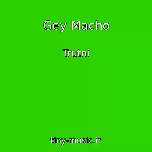 کاور آهنگ Gey Macho از Trutnі