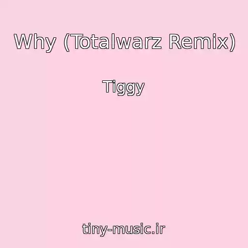 کاور آهنگ Why (Totalwarz Remix) از Tiggy