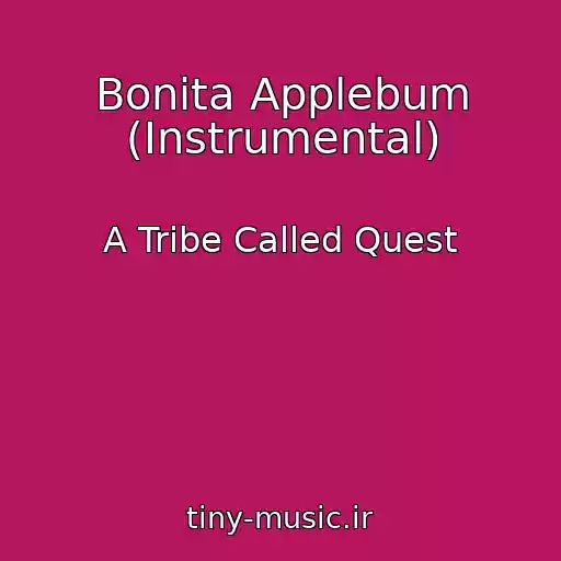کاور آهنگ Bonita Applebum (Instrumental) از A Tribe Called Quest