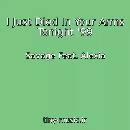 کاور آهنگ I Just Died In Your Arms Tonight '99 از Savage Feat. Alexia