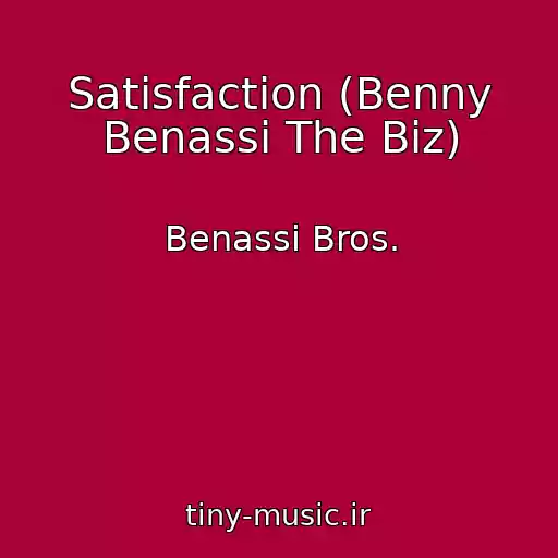 کاور آهنگ Satisfaction (Benny Benassi The Biz) از Benassi Bros.