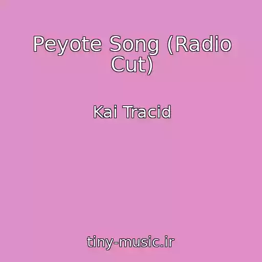 کاور آهنگ Peyote Song (Radio Cut) از Kai Tracid