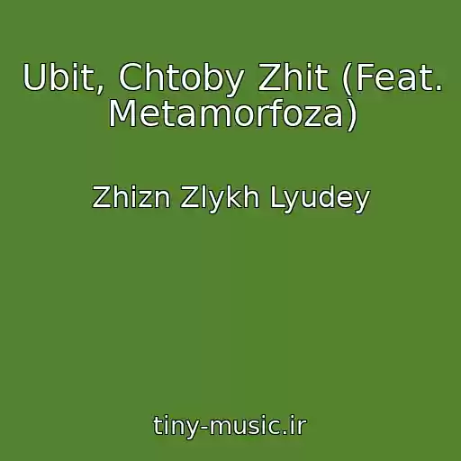 کاور آهنگ Ubit, Chtoby Zhit (Feat. Metamorfoza) از Zhizn Zlykh Lyudey