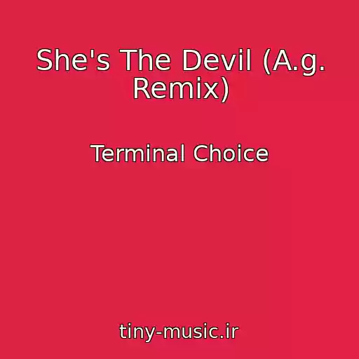 کاور آهنگ She's The Devil (A.g. Remix) از Terminal Choice