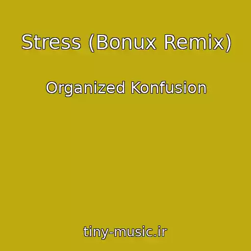 کاور آهنگ Stress (Bonux Remix) از Organized Konfusion