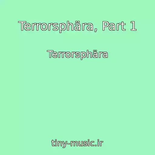 کاور آهنگ Terrorsphära, Part 1 از Terrorsphära
