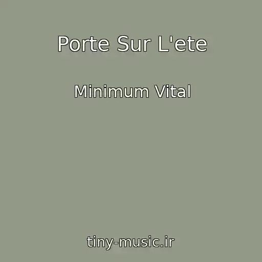 کاور آهنگ Porte Sur L'ete از Minimum Vital
