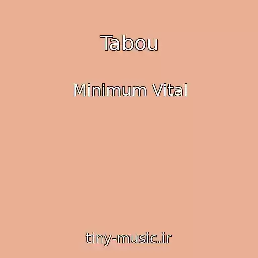 کاور آهنگ Tabou از Minimum Vital