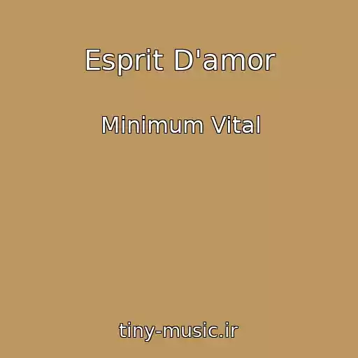 کاور آهنگ Esprit D'amor از Minimum Vital
