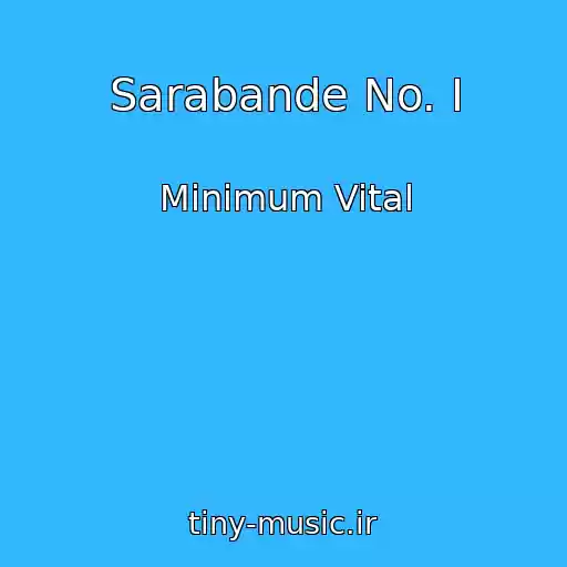 کاور آهنگ Sarabande No. I از Minimum Vital