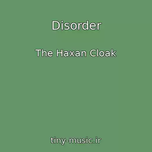 کاور آهنگ Disorder از The Haxan Cloak