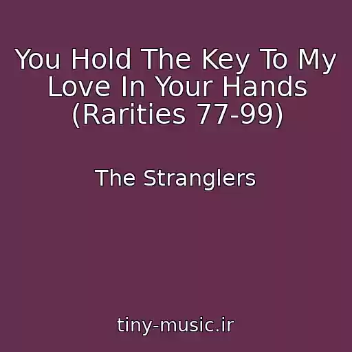 کاور آهنگ You Hold The Key To My Love In Your Hands (Rarities 77-99) از The Stranglers